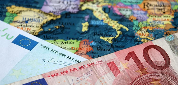Market turmoil pushes up prices of Eurozone assets with questionable value
