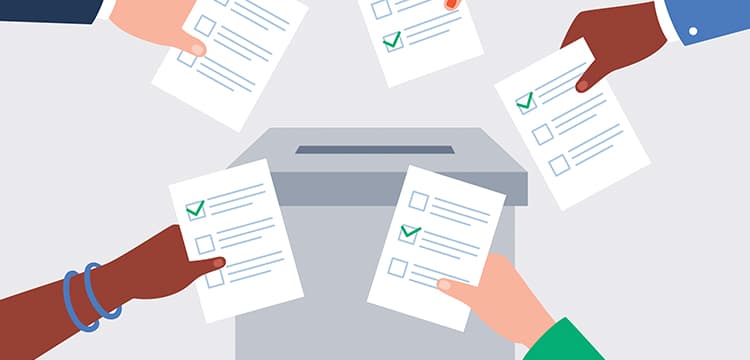 An alternative US election map